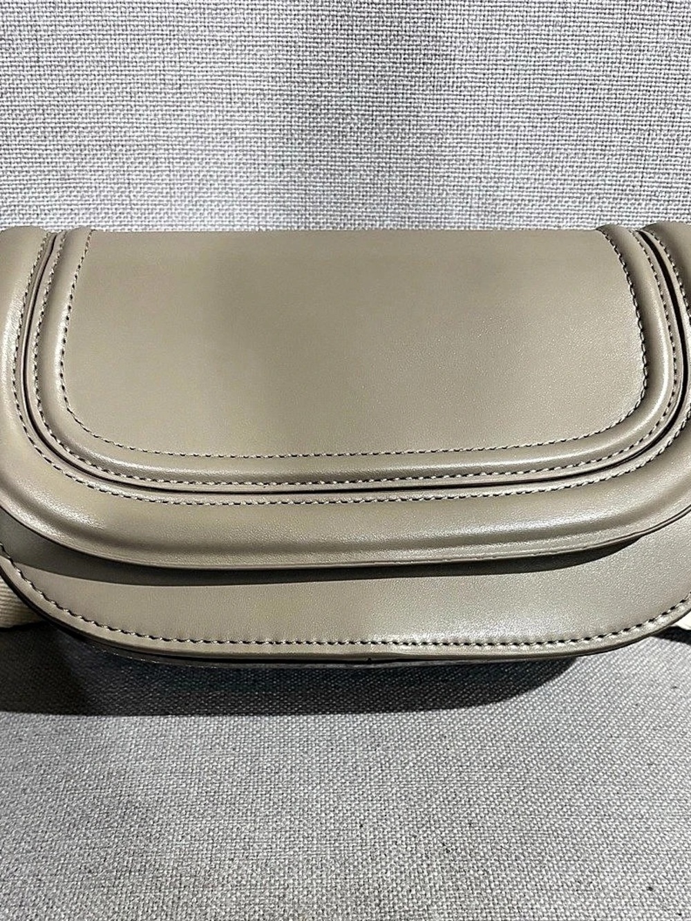 ZARA Taupe Crossbody Bag Like New